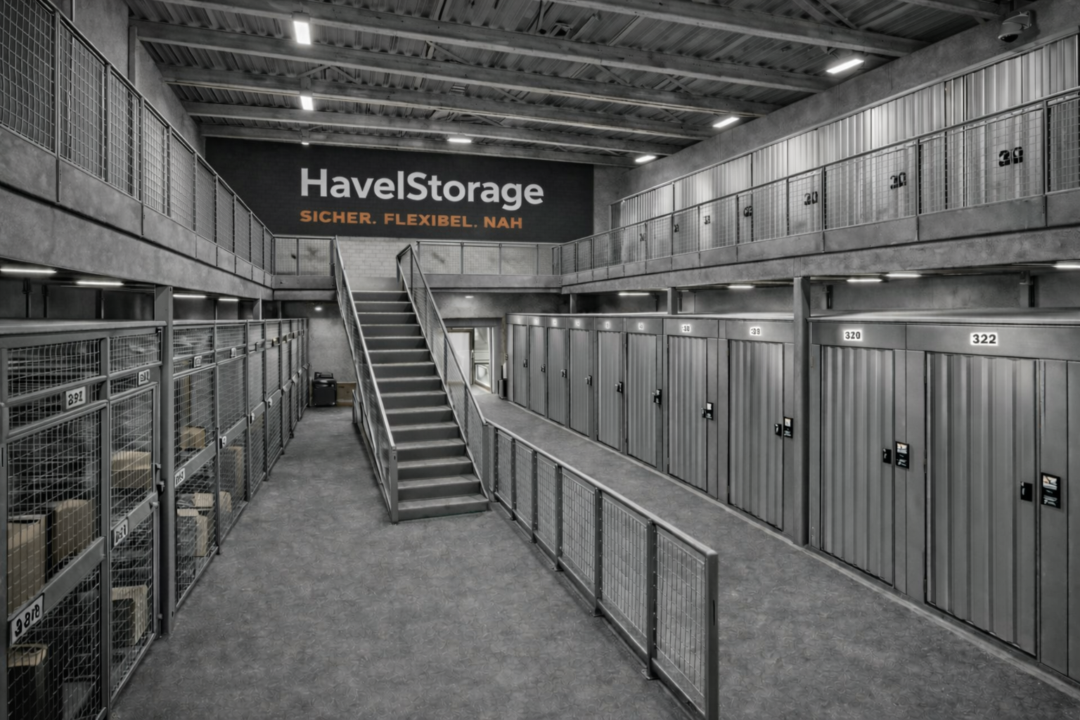 HavelStorage Lagerhalle Hennigsdorf - Visualisierung
